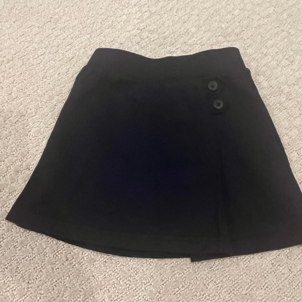 Cat & Jack girls xs 4/5 navy uniform skort